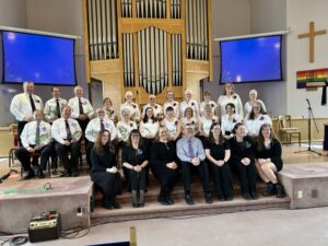 Knox Choir plus guest musicians after cantata
