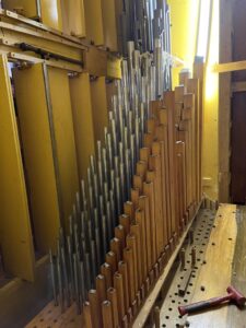 organ pipes