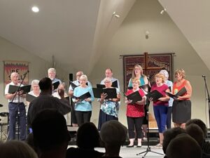 Knox Choir at Wildfire Fund Raise